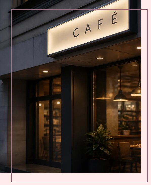Лайтбокс для кафе в Сальске по цене от 18811 р. | Аванза-Слс